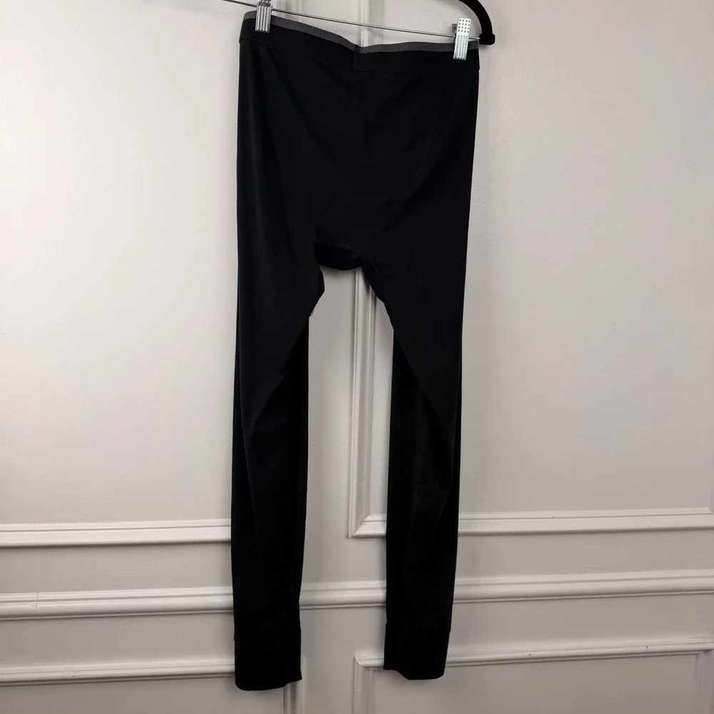 Bombas Mens Long John Bottoms Black Base Layer Leggings Small 301U14-STWB-01F